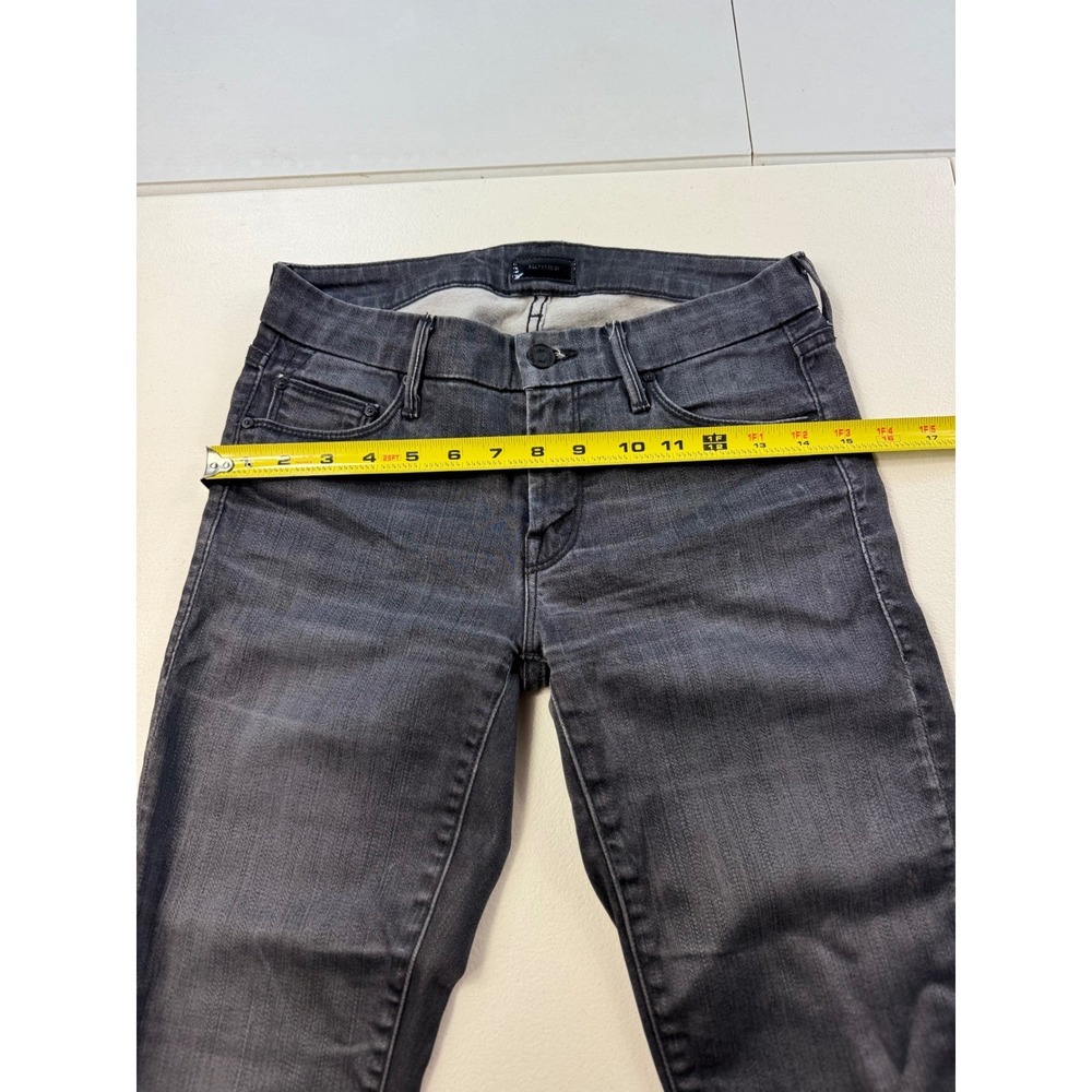 Mother The Looker Crop Jeans Women's Size 26 Gray Wash Denim Casual - Picture 7 of 8